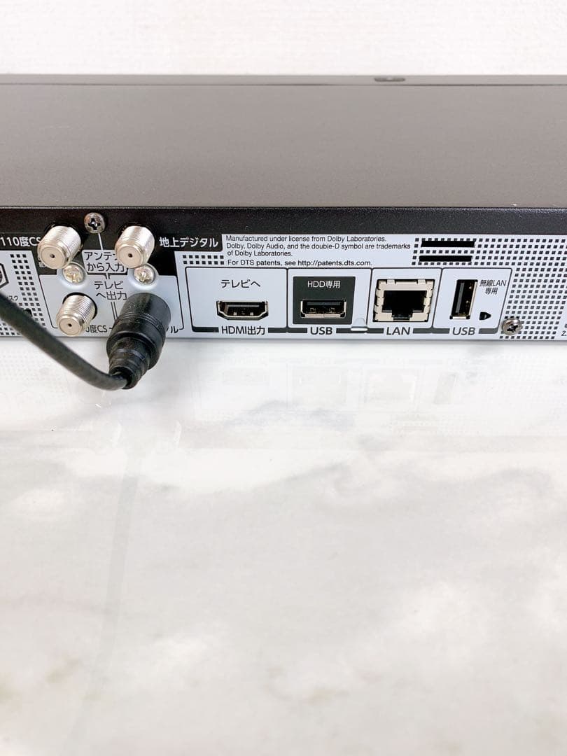 ＋TOSHIBA REGZAブルーレイレコーダー DBR-W507 2017年製