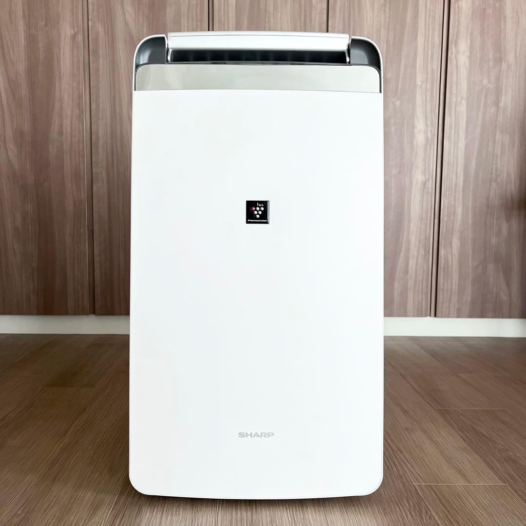 美品 SHARP CV-L180 衣類乾燥除湿機 プラズマクラスター 20畳 白