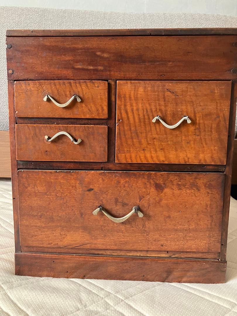 小物収納 木製 天然木 和風チェスト 3段チェスト 和室 書斎 収納 引出日本製