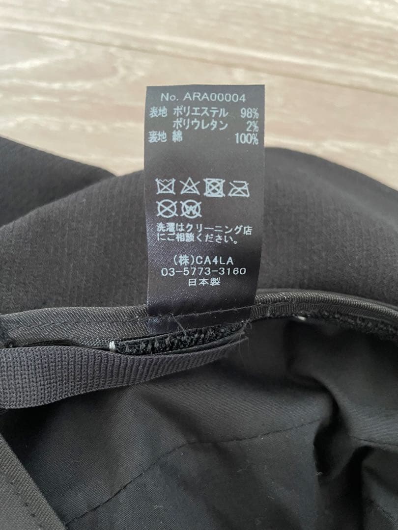 【新品未使用】CA4LA リボン付き帽子　（HAT＆CAP ライナー装着あり）