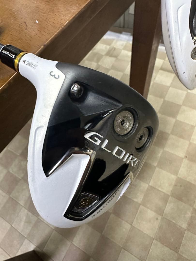 テーラーメイド初代グローレドライバー 1w 3w 5w3本セット レフティ　左用