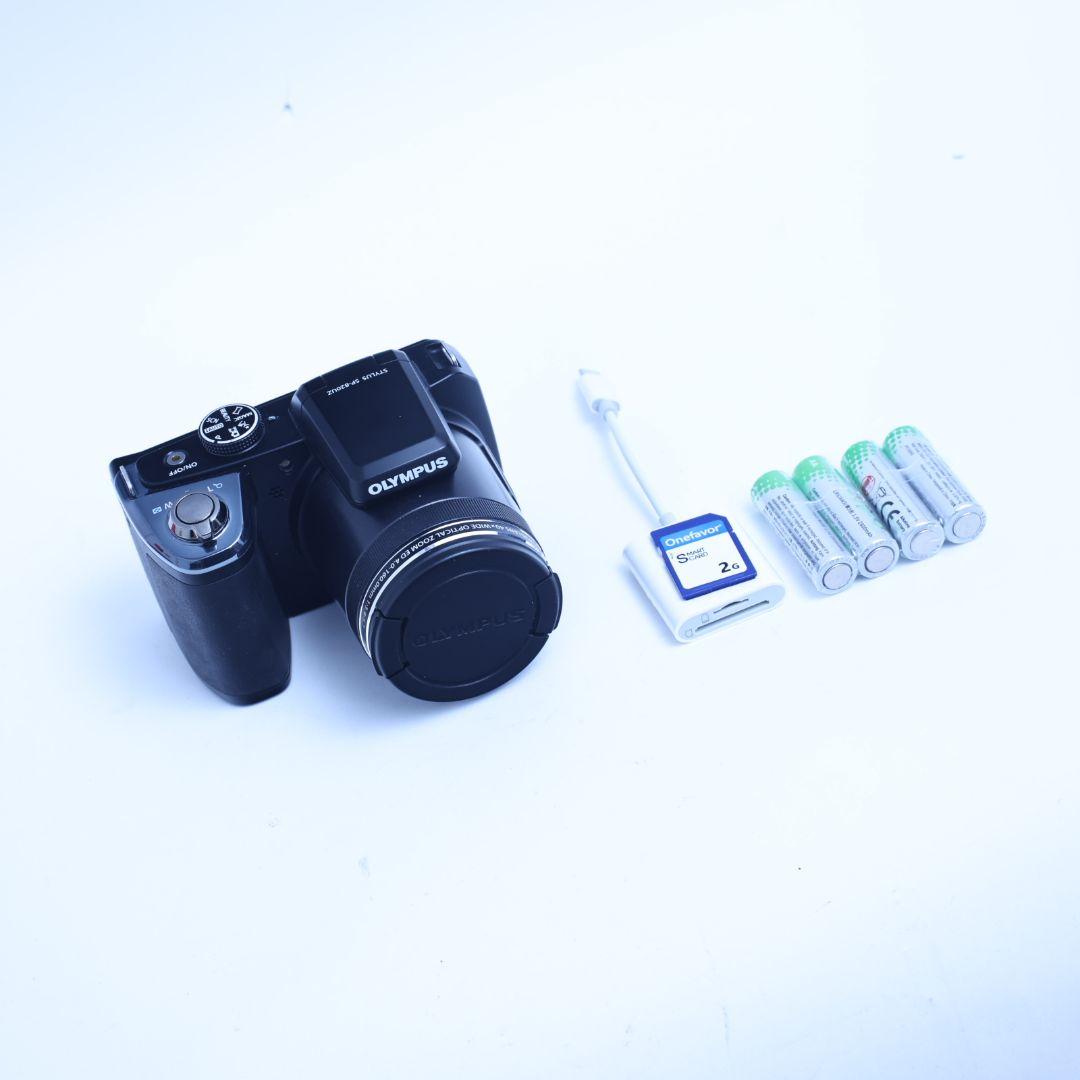 スマホ転送可 OLYMPUS デジタルカメラ SP820 SDカード他 コンデジ