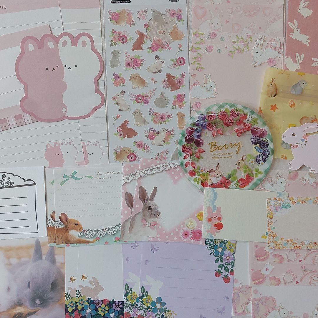 【おすそ分け】うさぎ柄セット