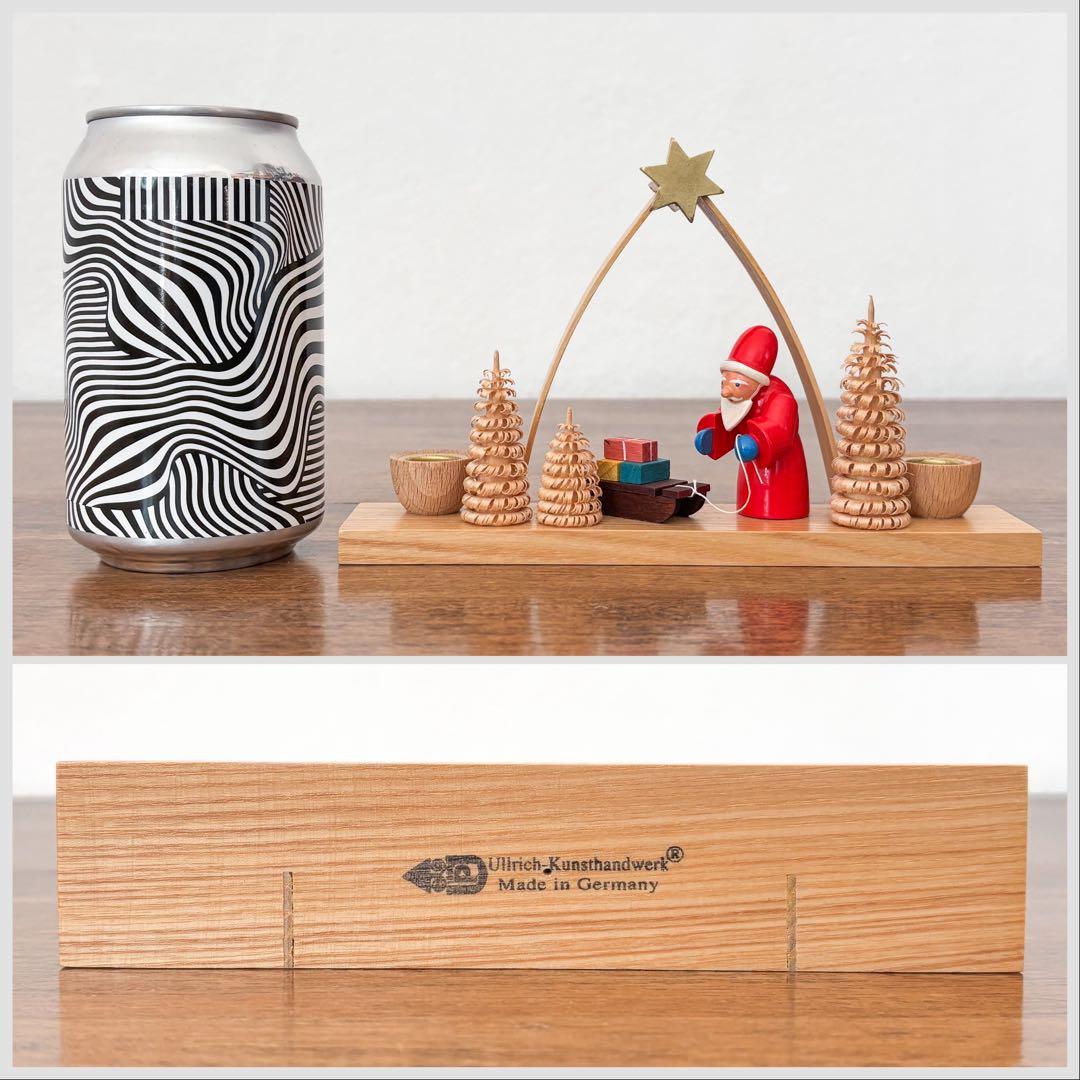 【ドイツ Ullrichザイフェン・星のアーチ・キャンドルスタンド】ヴィンテージ