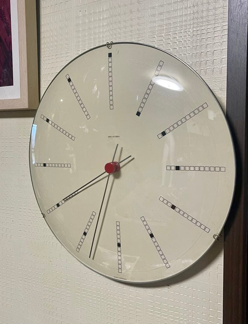 Arne Jacobsen アルネ・ヤコブセン バンカーズ クロック 30cm