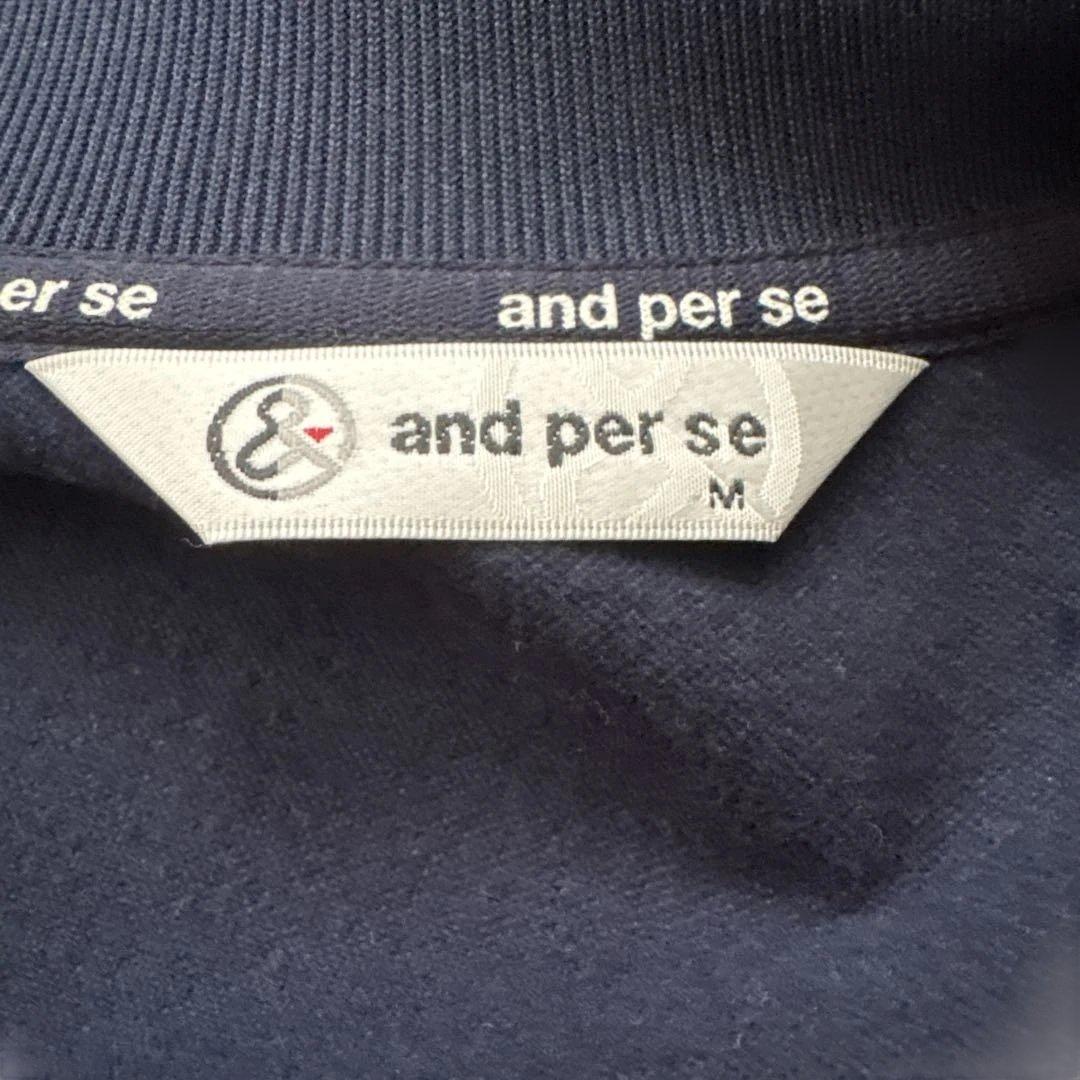 アンパスィ　ダブルジップ　ジャケット ゴルフ