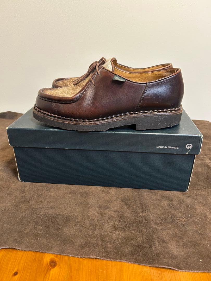 【廃盤モデル】PARABOOT MICHAELポニー　40サイズ