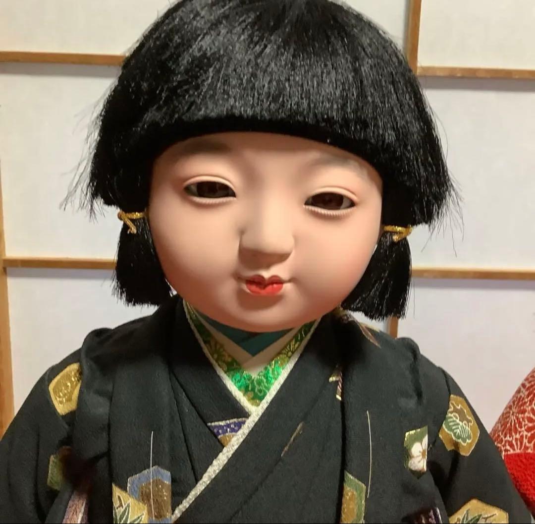 豪華‼️美品‼️#市松人形　【花雲斉】玉秀作 # 殿　#姫　２点お届けします‼️