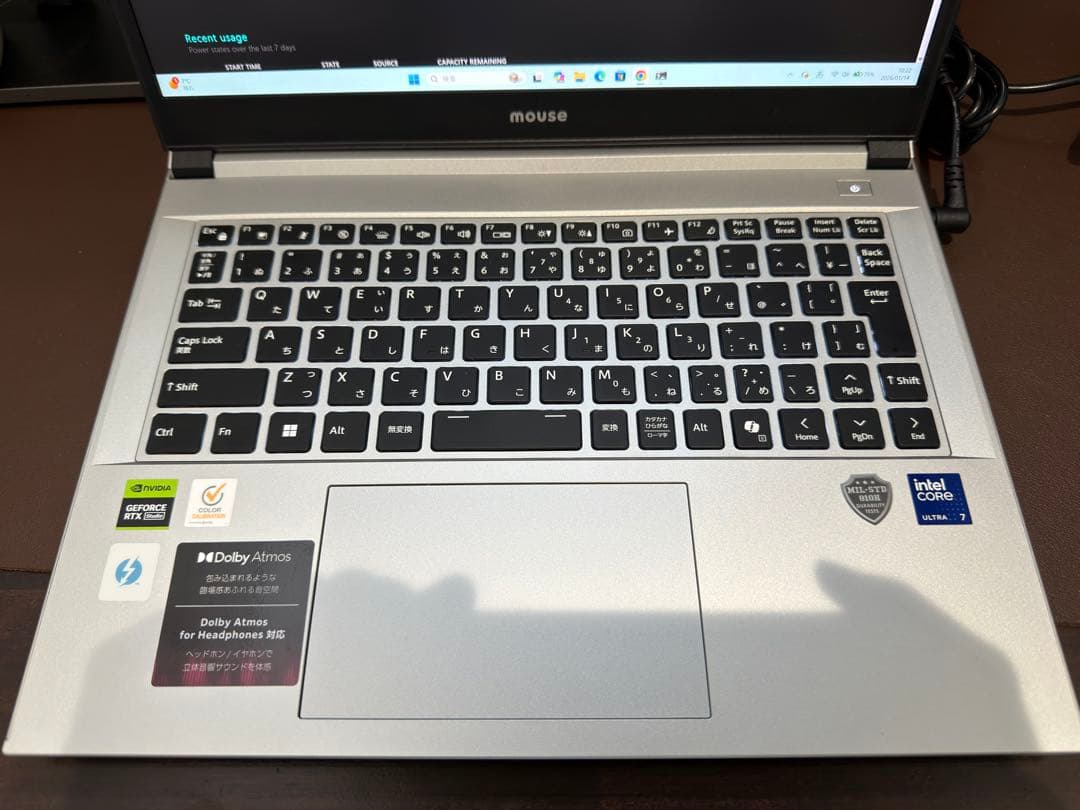 Windowsノート本体 DAIV S4-I7G60SR-D ultra7 32GB/1TB/4060