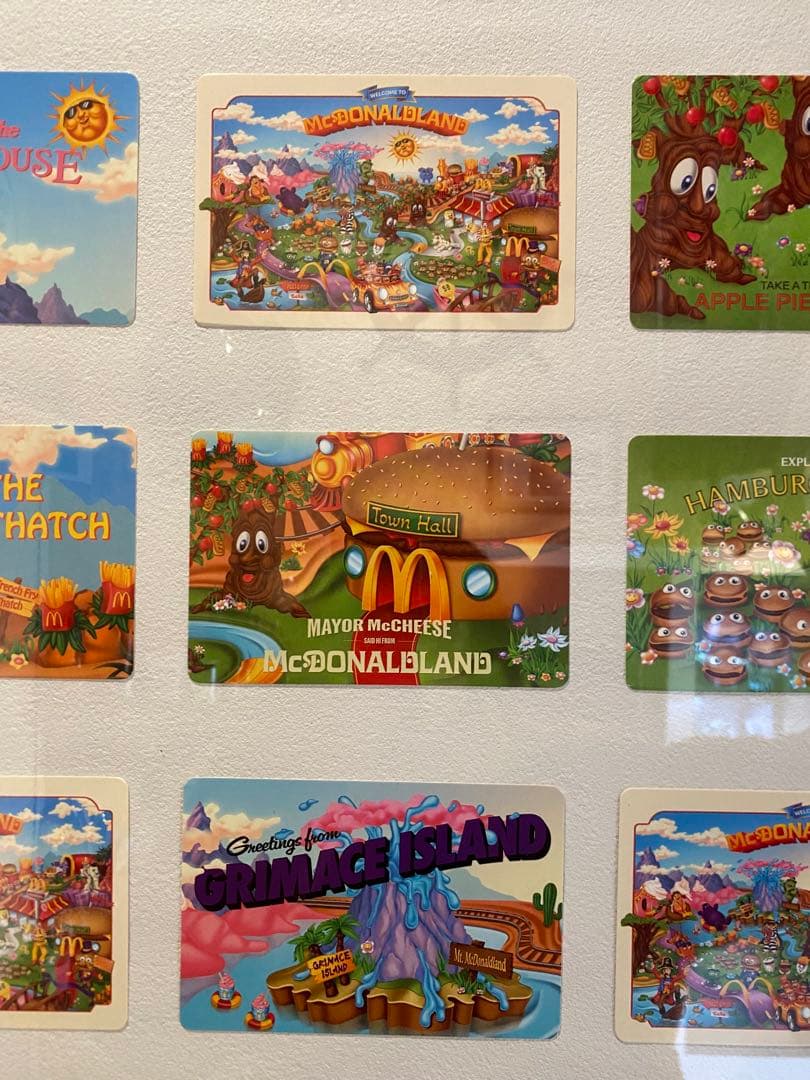 【US/AUS限定】マクドナルドランド 全6種コンプ 額装済 ドナルド グリマス