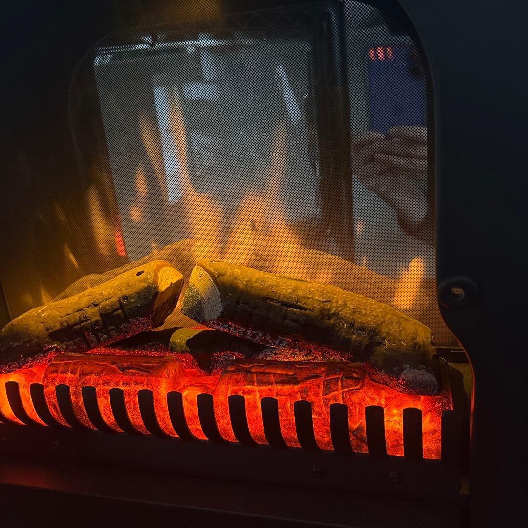 Dimplex ストーブ型電気ヒーター 黒