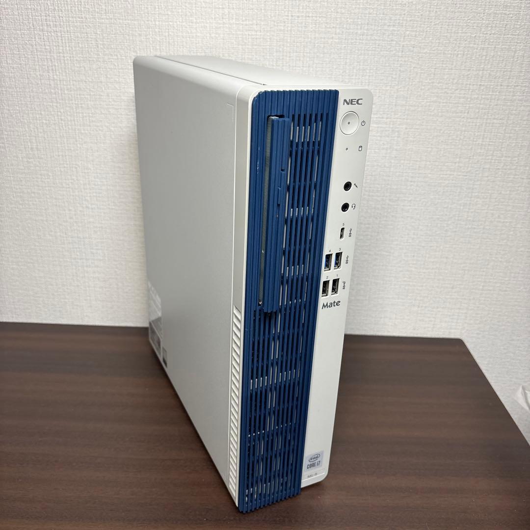 超サクサク！起動時間約10秒！第10世代CPU搭載NEC製スリムタワー