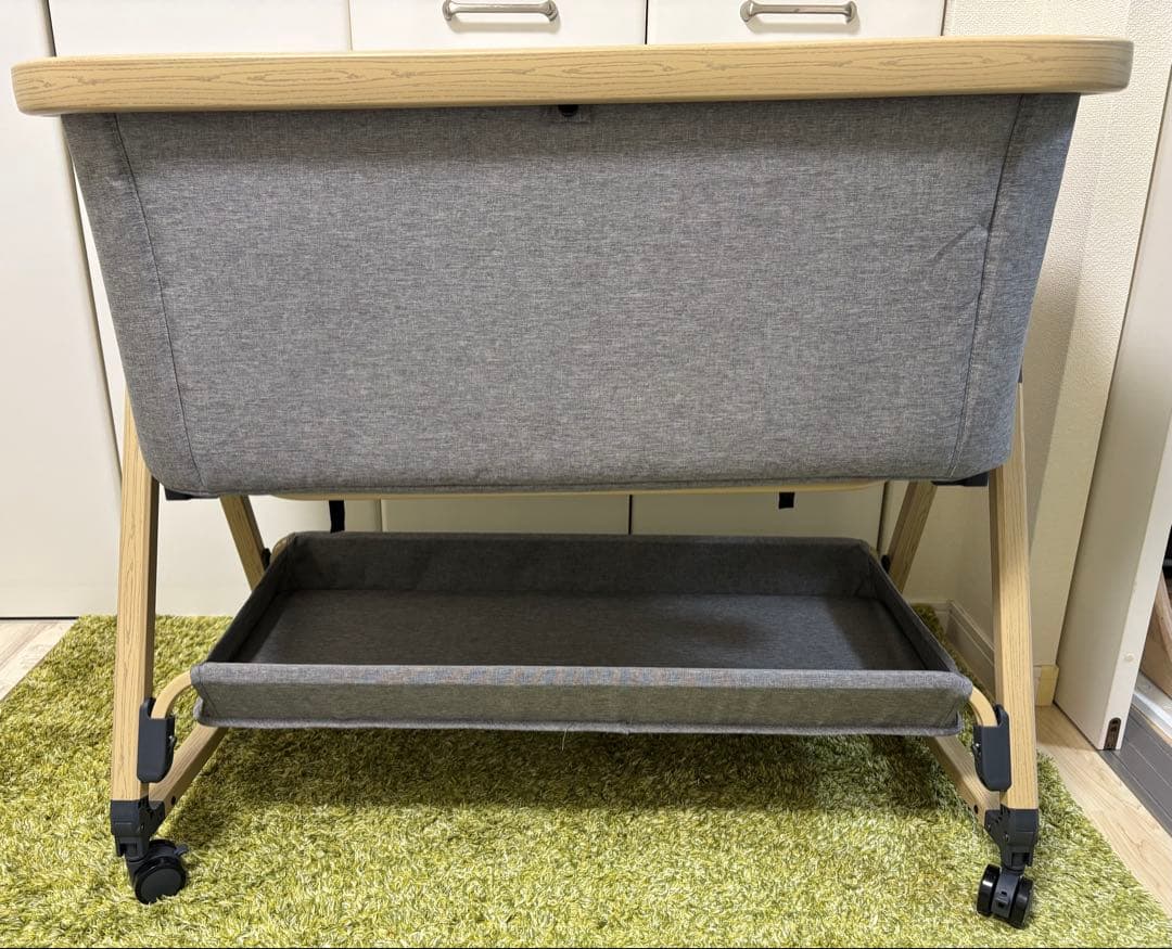 【美品】HZDMJ ベビーベット　グレー