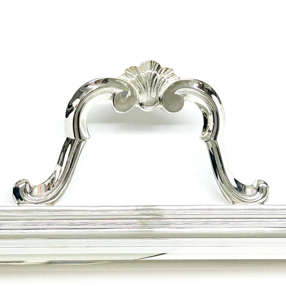 Christofle マルリースクエア型シルバーコーティングトレー【新品未使用】