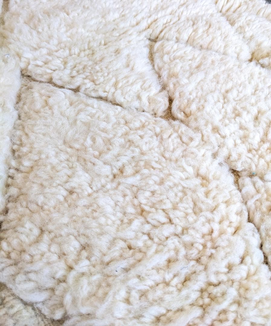 【週末限定セール】新品未使用モロッコミニベニワレンラグ-No.20 62×108