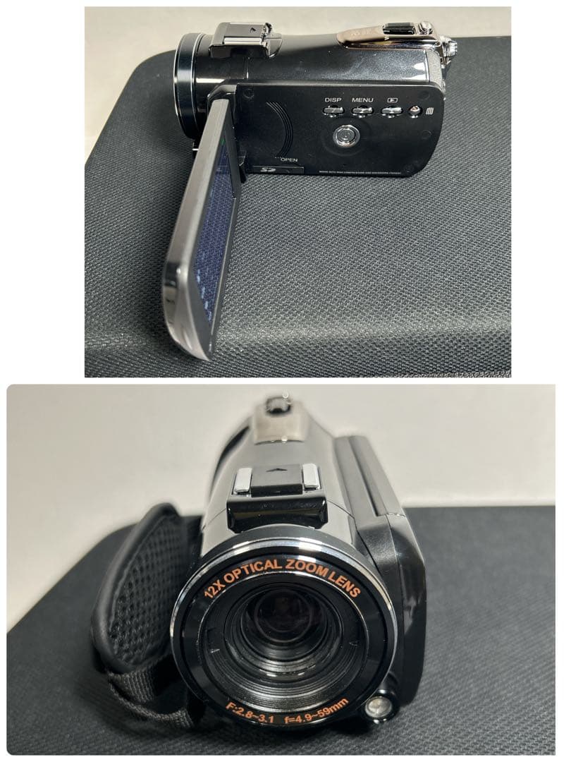 新品 未使用‼︎ Ordro 4Kビデオカメラセット 鞄付ORDRO AC5カメラ