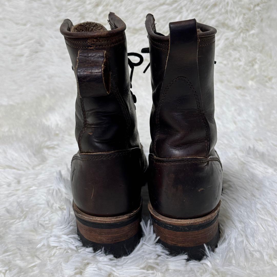 【希少・USA製】FRYE フライ ロガーブーツ 6M（24cm）ビブラムソール