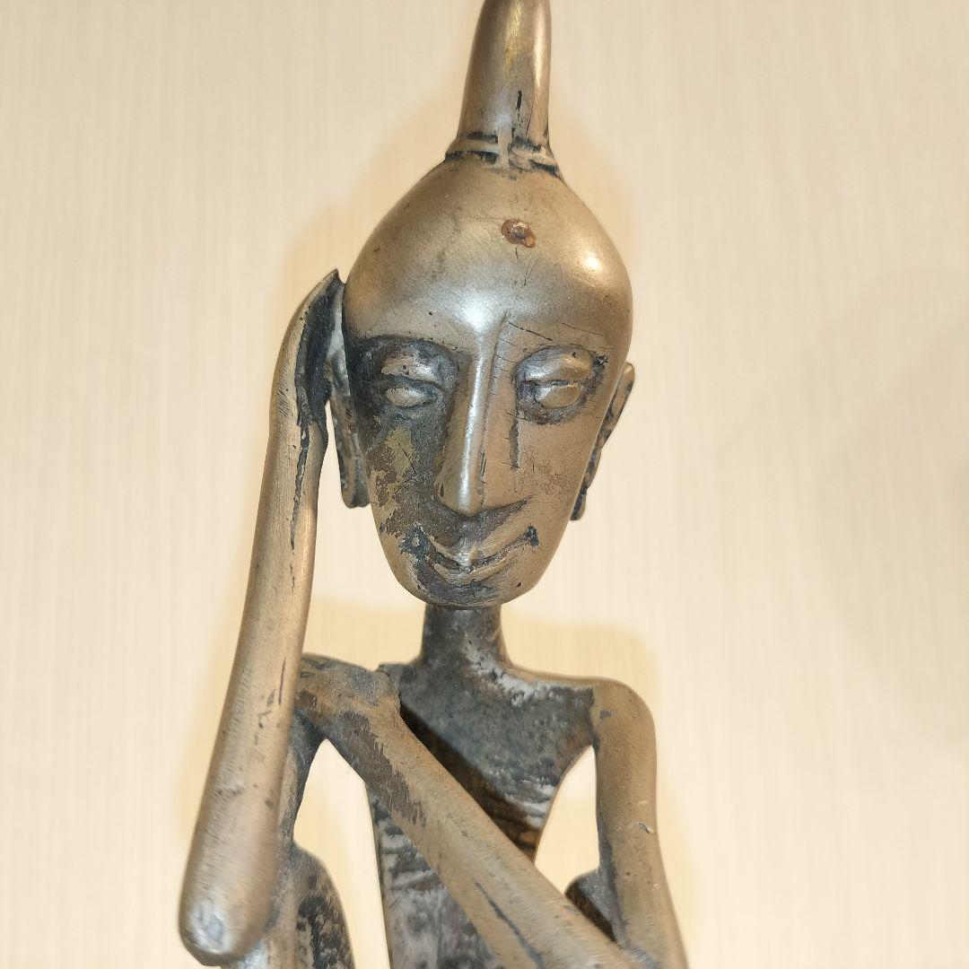 プリミティブアート アフリカ 金属製 ブロンズオブジェ