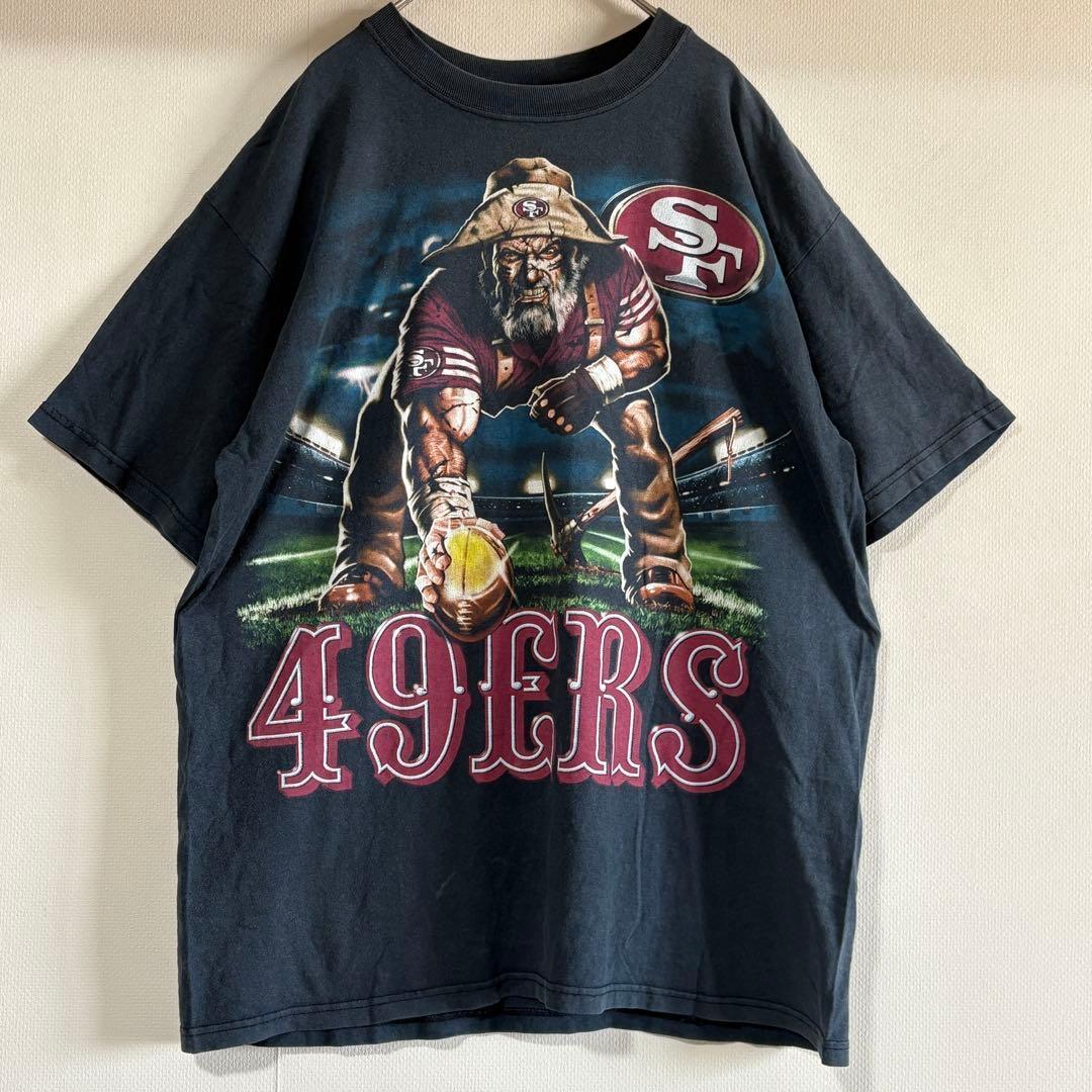 【希少】NFL 49ERS サンフランシスコ ヴィンテージ Tシャツ アメフト