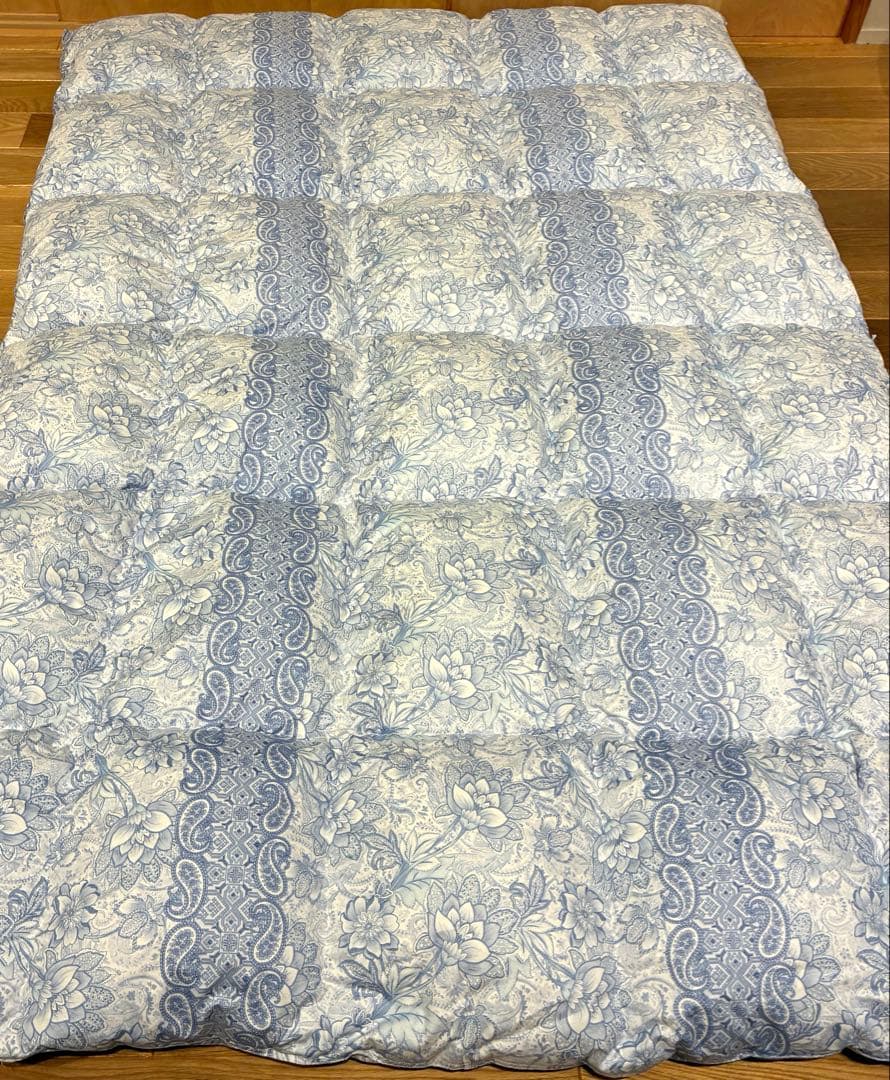 西川　羽毛ふとん 日本製ドイツ産グース93％ シングル　ロング