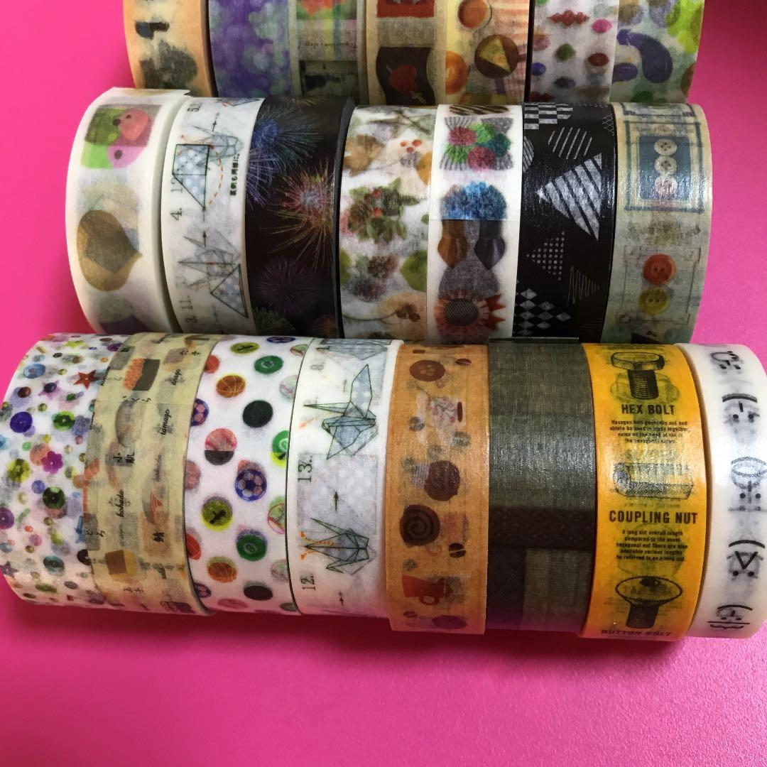 ガチャあたり　22個セット　マスキングテープ mt スパンコール