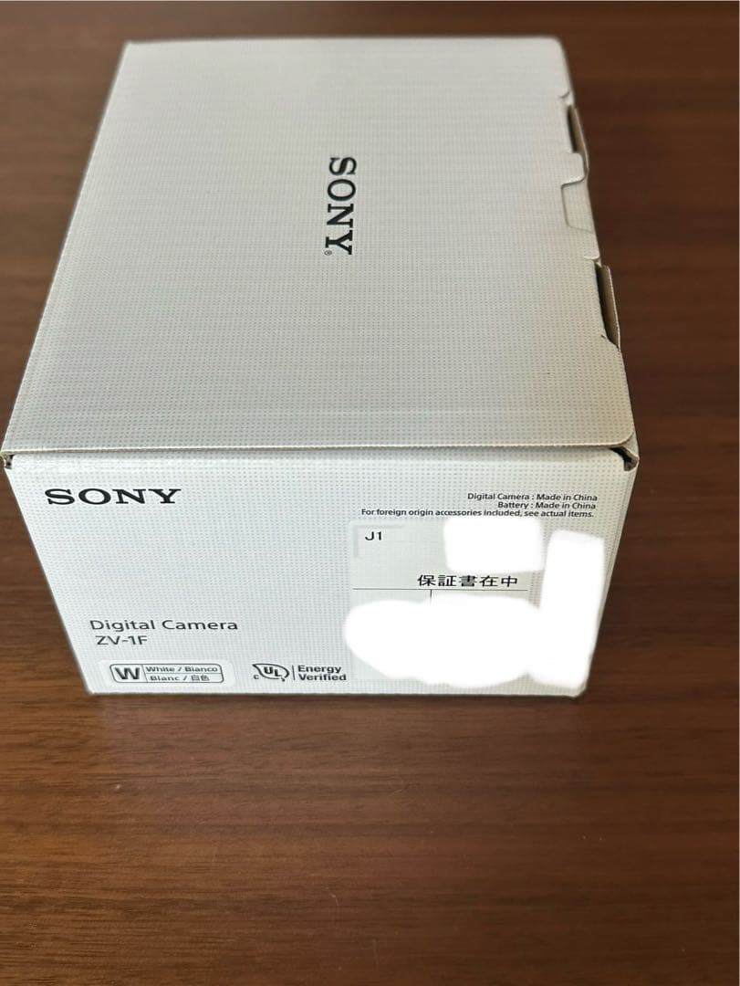 【新品】SONY ZV-1f デジタルカメラ ホワイト