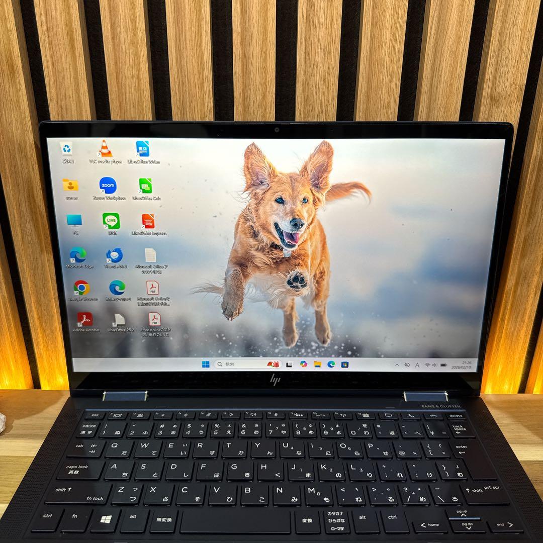 準美品 希少2in1タッチパネル式‼️HP☘LTE☘メモリ16GB☘ノートパソコン