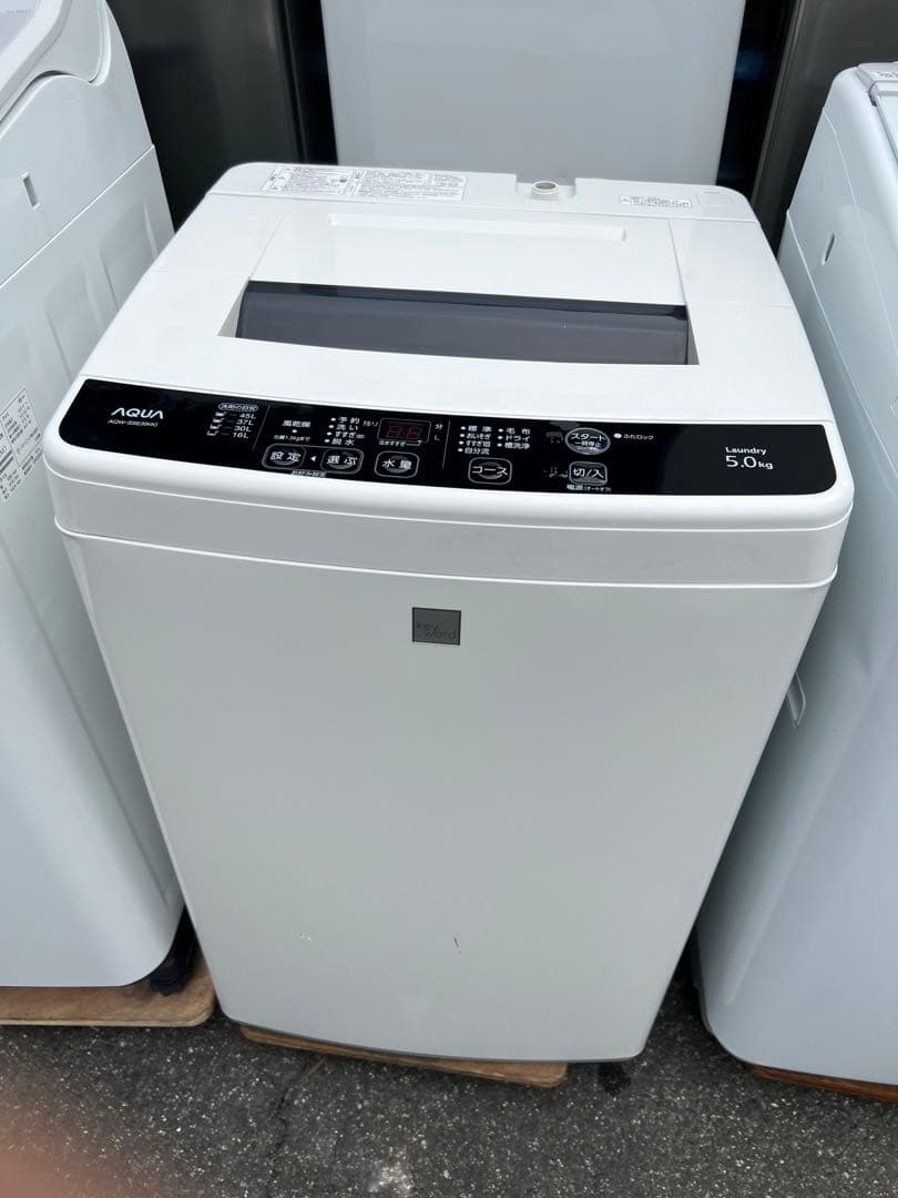 2016年式 5kg AQUA 洗濯機 AQW-S5E3