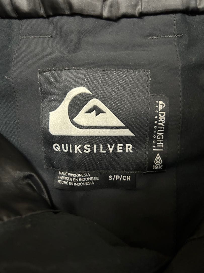 QUICKSILVER スノーボードパンツ ブラック
