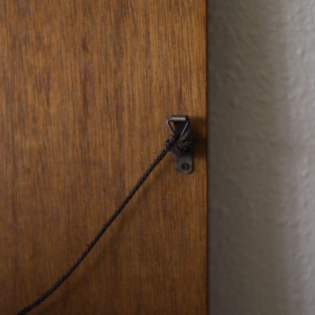 壁掛け鏡　長方形　八角