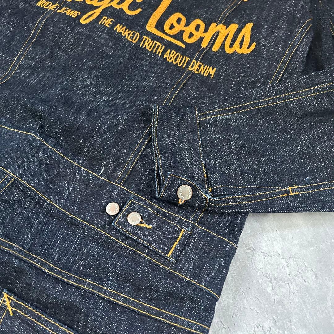 Z122【即完売】【記念品(10周年)】ヌーディージーンズ つなぎ デニム 濃紺