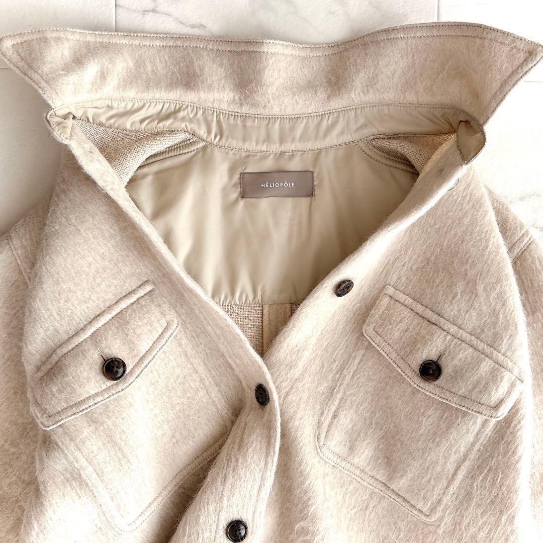 現行品✨エリオポール　　CPOシャツブルゾン　ベージュ