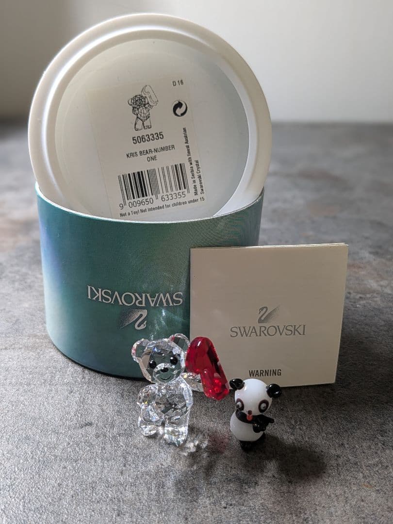 Swarovski クリスベア No1 超美品 新品 未使用