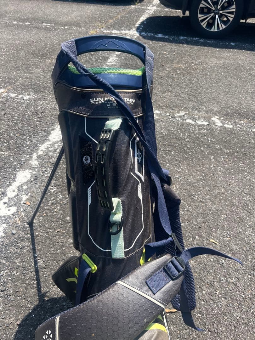 SUN MOUNTAIN キャディバッグ ブラック/グリーン
