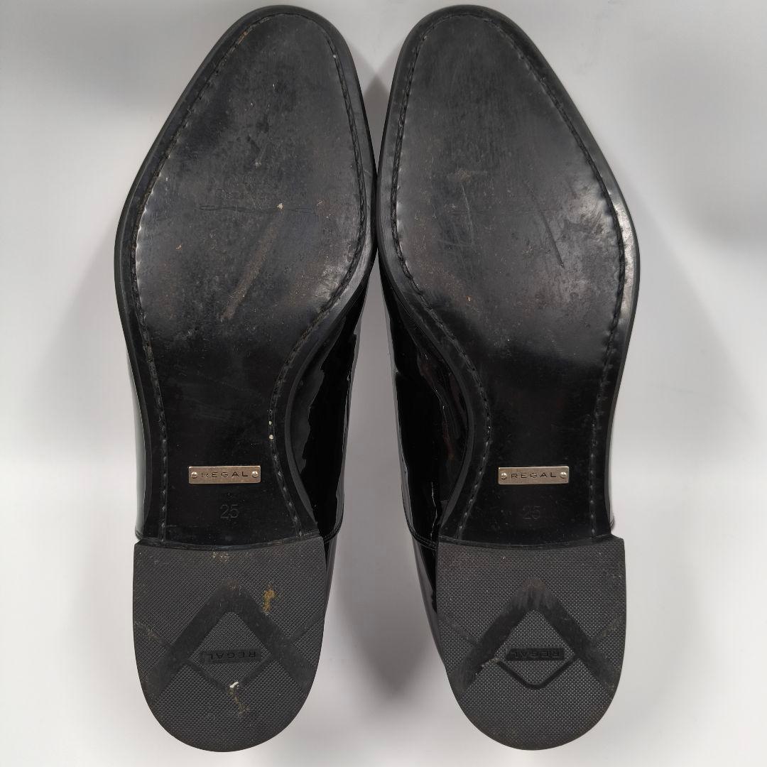 数回着用程度【REGAL】426R ドレスシューズ 25 エナメル ブライダル