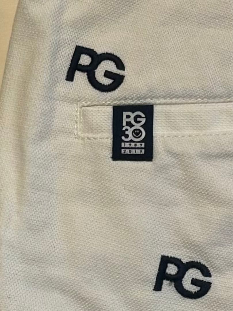 PEARLYGATES PGロゴ刺繍ハーフパンツ