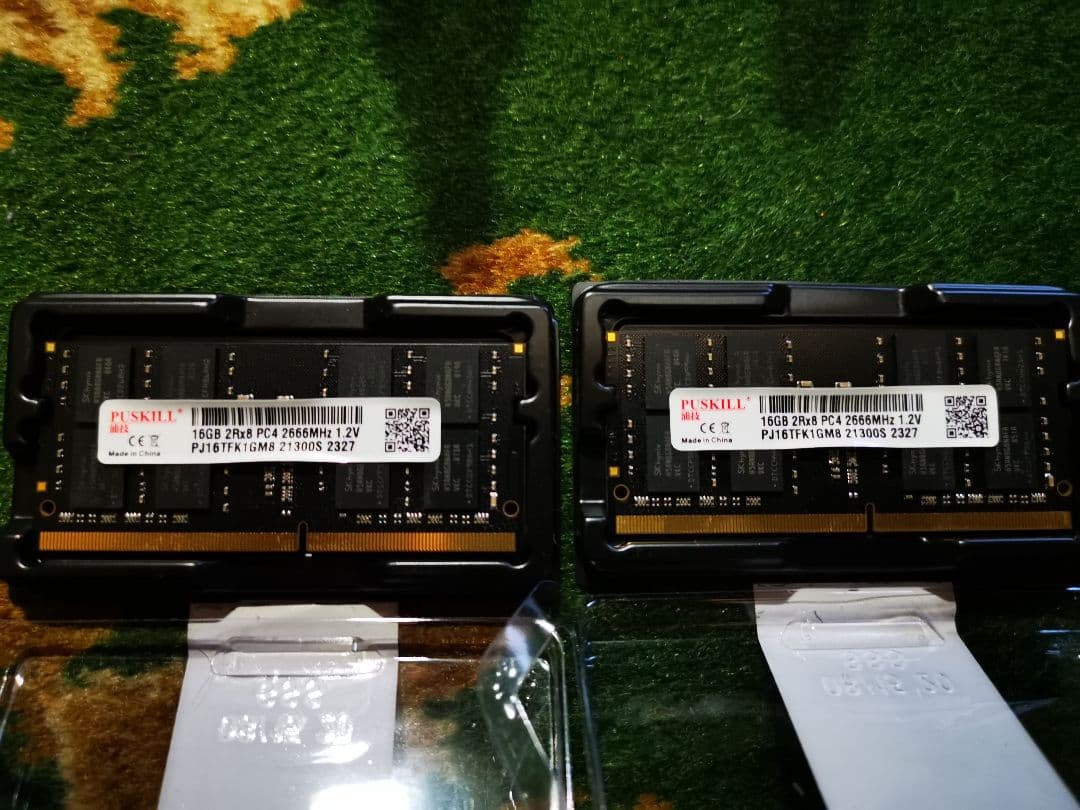 マイクロンメモリ　DDR4-2666　16GBノート用 PC4-21333