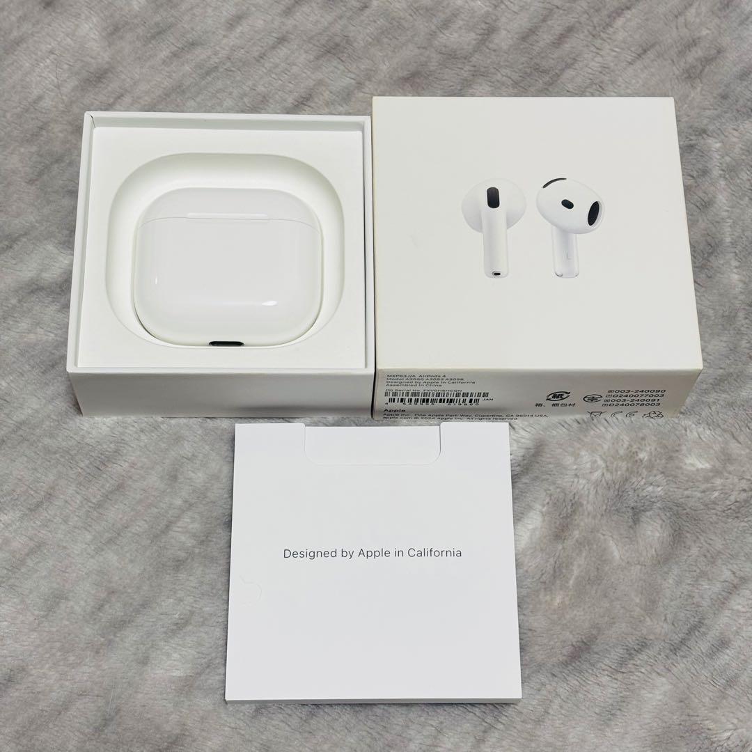 Apple AirPods4 正規品未使用 ワイヤレスイヤホン