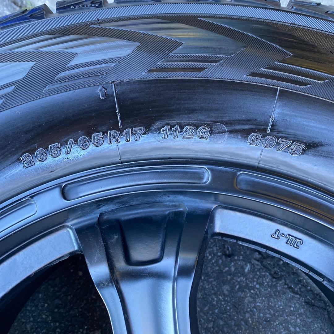 中古バリ溝‼️ヨコハマスタッドレスセット265/65R17 プラド、ハイラックス