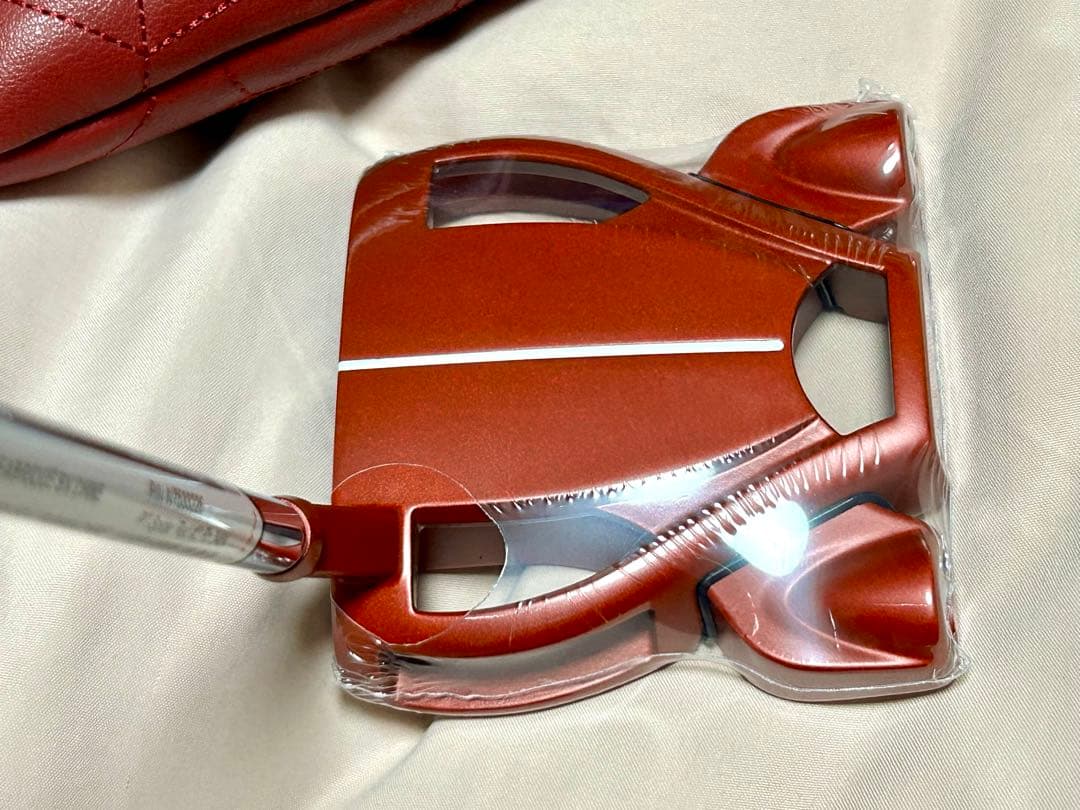 新品 スパイダーRed パター スモールスラント 34インチ