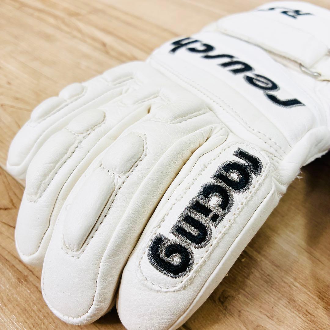 reusch ロイシュ　RS ホワイトスキーグローブ 7½