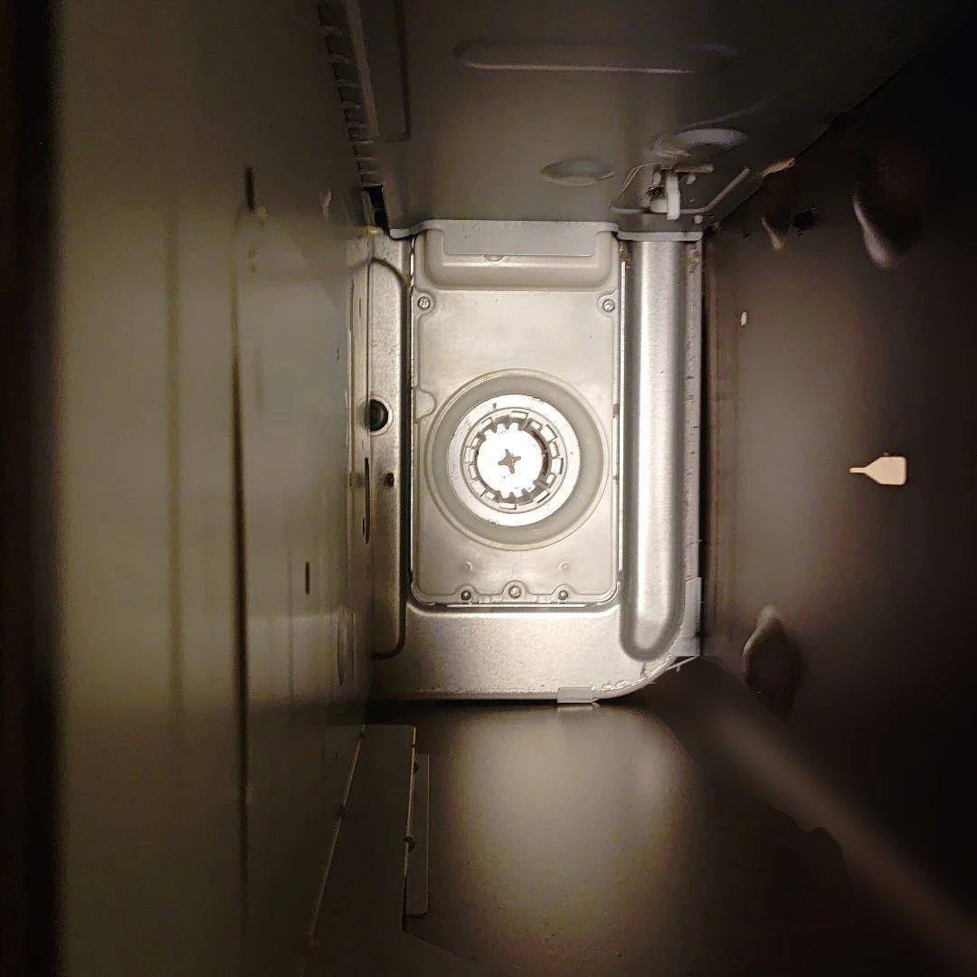 石油ファンヒーター コンパクト ブラウン