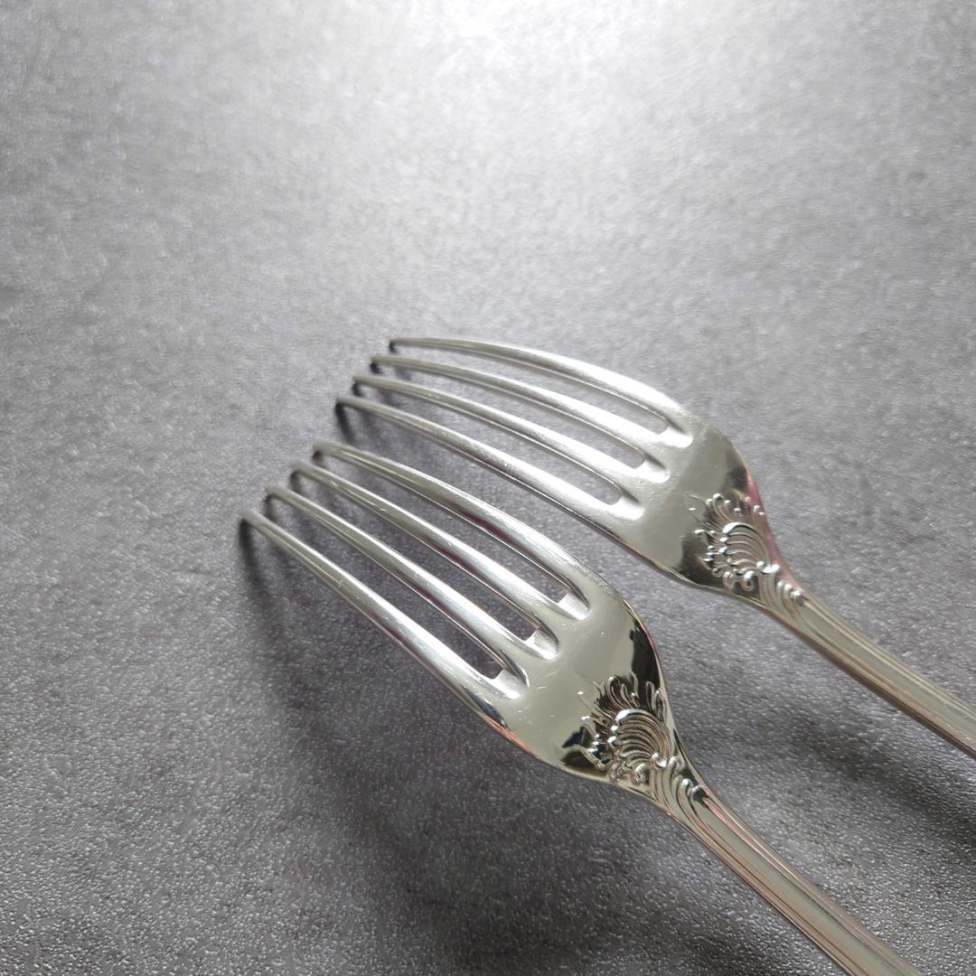 クリストフル マルリー デザートフォーク 2点