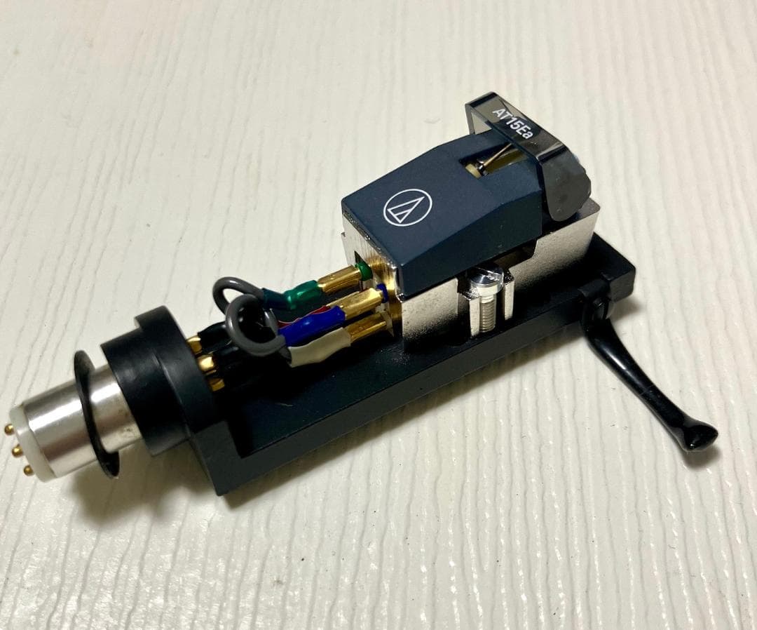 【美品・動作品】audio-technica　 AT-15Ea/G　ケース付