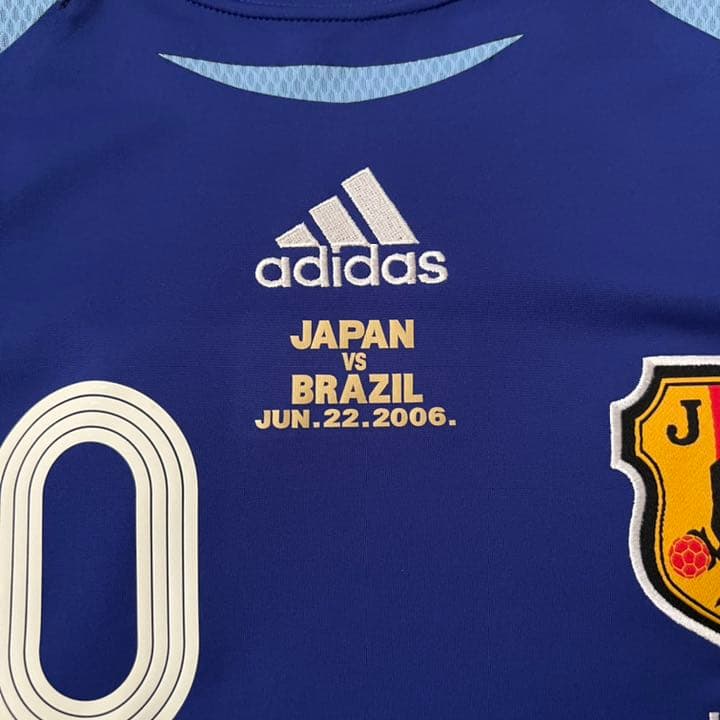 【新品タグ付 O】サッカー 日本代表 ユニフォーム 中村俊輔 W杯 マッチデー入