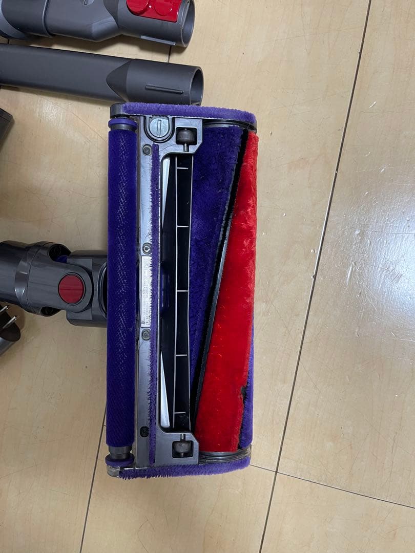 【美品】dyson V10 SV12　純正フロアドック付　エコーモード69分