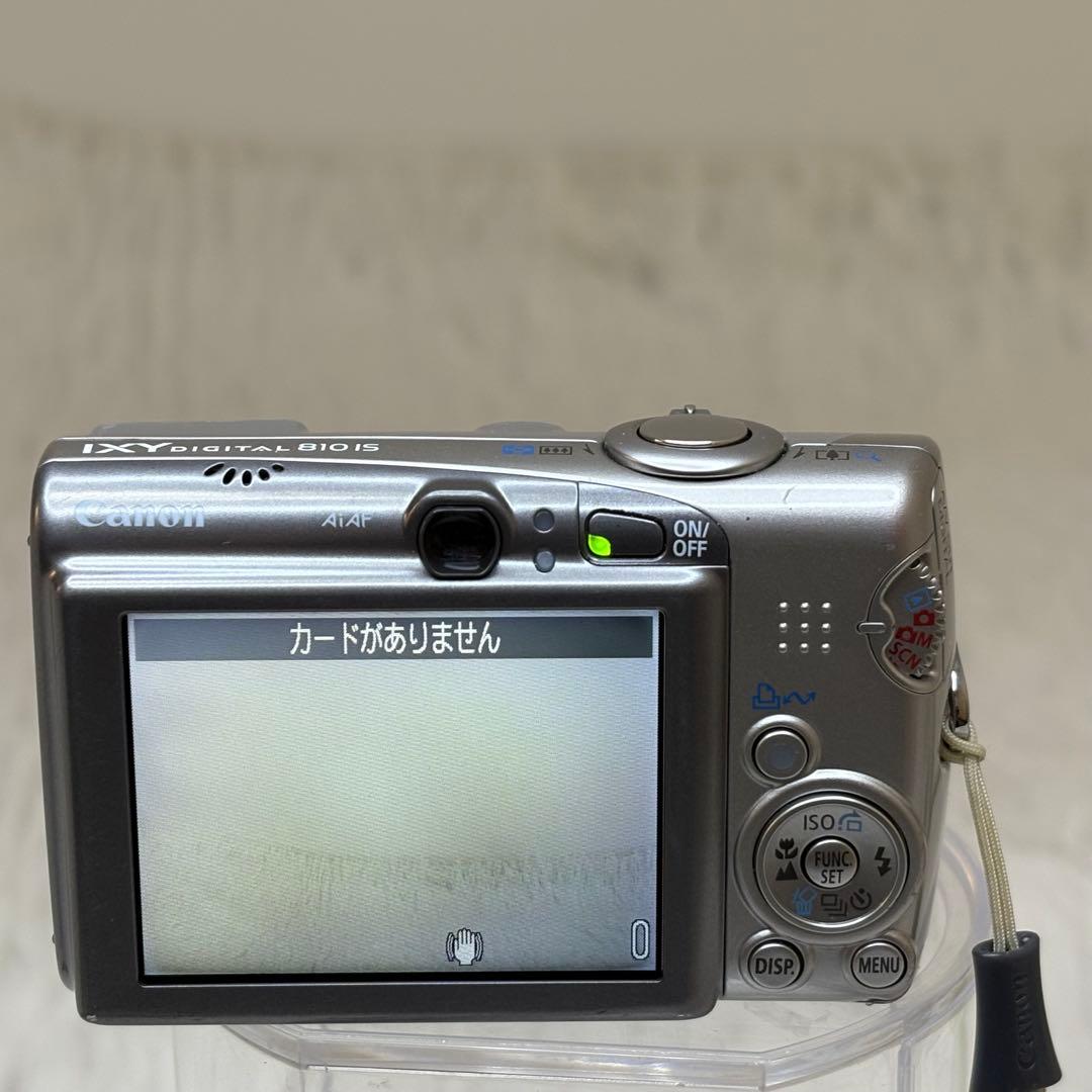 Canon IXY 810IS PC1235 充電器　箱 コンデジ　動作品