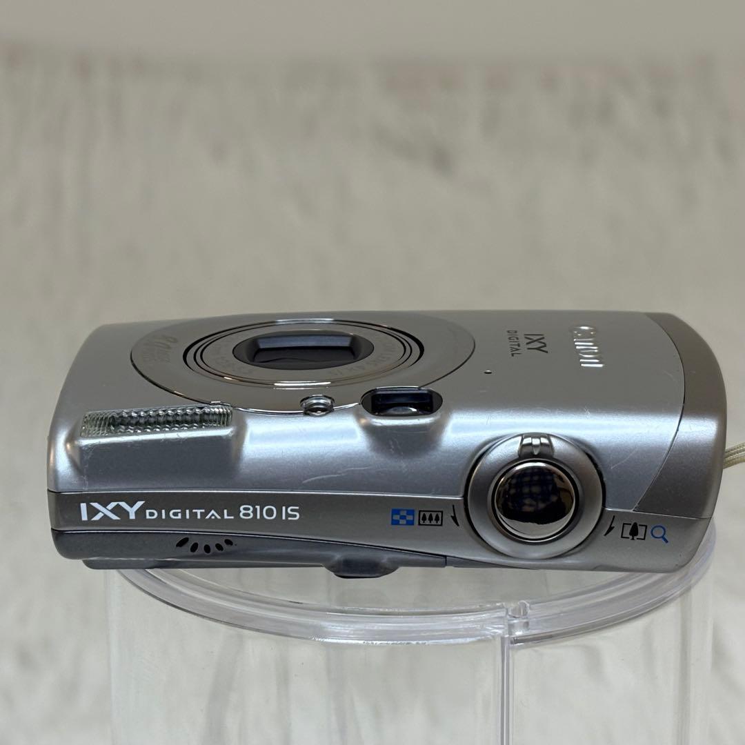 Canon IXY 810IS PC1235 充電器　箱 コンデジ　動作品