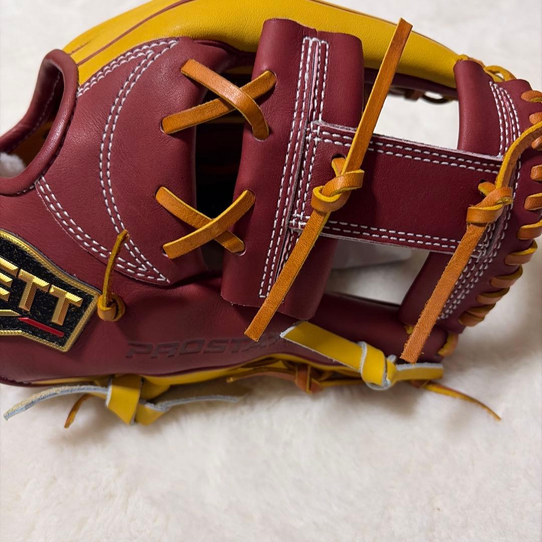 ゼット　プロステイタス軟式　内野手用　今宮モデル　湯もみ型付け済　新品