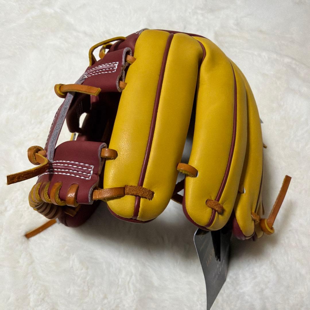 ゼット　プロステイタス軟式　内野手用　今宮モデル　湯もみ型付け済　新品